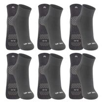 Kit 6 Pares Meia Antiderrapante Up Dry Hidroginástica Pilates Yoga Respirável Sola Emborrachada Kit 6 Pares Meia Antiderrapante Up Dry Hidroginástica Pilates Yoga Respirável Sola Emborrachada