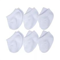 Kit 6 Pares Meia Baby Invisível Puket Menino Menina Durável Kit 6 Pares Meia Baby Invisível Puket Menino Menina Durável