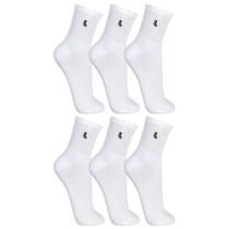 Kit 6 Pares Meia Cano Médio Lupo Unissex Algodão 37-44 Macia Kit 6 Pares Meia Cano Médio Lupo Unissex Algodão 37-44 Macia