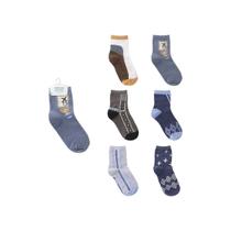 Kit 6 Pares Meia Colorida Pimpolho Tamanho 35-38 (9+ anos) Menino