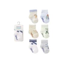 Kit 6 Pares Meia Colorida Pimpolho Tamanho Zero (Prematuro) Menino Kit 6 Pares Meia Colorida Pimpolho Tamanho Zero (Prematuro) Menino