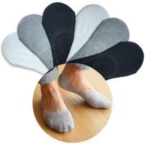 Kit 6 Pares Meia Invisível Masculina Respirável Cano Curto Kit 6 Pares Meia Invisível Masculina Respirável Cano Curto