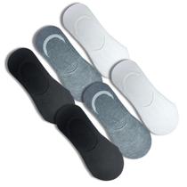 Kit 6 Pares Meia Invisível Unissex Respirável Soquete Curta Kit 6 Pares Meia Invisível Unissex Respirável Soquete Curta