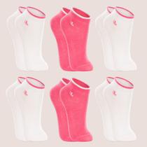 Kit 6 Pares Meia Kids Lupo Cano Curto Unisex Original