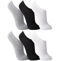 Kit 6 Pares Meia Lupo Sport Unissex Soquete Cano Invisível Kit 6 Pares Meia Lupo Sport Unissex Soquete Cano Invisível