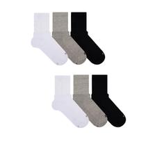 Kit 6 Pares Meias Cano Longo Esportiva Unissex Cia das Meias Kit 6 Pares Meias Cano Longo Esportiva Unissex Cia das Meias