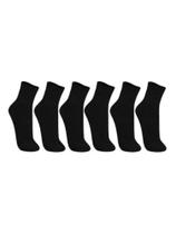 Kit 6 Pares Meias Esportiva Cano Medio Trifil