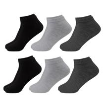 Kit 6 Pares Meias Esportivas Cano Curto Derby Adulto Original Kit 6 Pares Meias Esportivas Cano Curto Derby Adulto Original