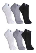Kit 6 pares meias masculina lupo cano curto algodão 3225 - sortidas - g - 41/44 Kit 6 pares meias masculina lupo cano curto algodão 3225 - sortidas - g - 41/44