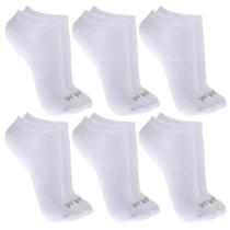 Kit 6 Pares Meias Mash Sapatilha Soquete Esportiva Algodão