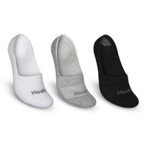 Kit 6 Pares Meias Sapatilha Hoahi Faixas Silicone Kit 6 Pares Meias Sapatilha Hoahi Faixas Silicone