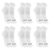 Kit 6 Pares Meias Up Dry Esportiva Cano Médio Anti Bolha Corrida Bike Ciclismo Caminhada Academia Kit 6 Pares Meias Up Dry Esportiva Cano Médio Anti Bolha Corrida Bike Ciclismo Caminhada Academia