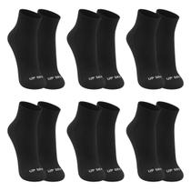 Kit 6 Pares Meias Up Dry Esportiva Cano Médio Anti Bolha Corrida Bike Ciclismo Caminhada Academia Kit 6 Pares Meias Up Dry Esportiva Cano Médio Anti Bolha Corrida Bike Ciclismo Caminhada Academia