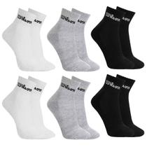Kit 6 Pares Meias Wilson Cano Médio Masculino Adulto Kit 6 Pares Meias Wilson Cano Médio Masculino Adulto
