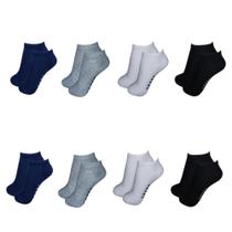 Kit 6 Pares Soquete Cano Curto Invisível Unissex Várias Cores Sortidas Atacado Kit 6 Pares Soquete Cano Curto Invisível Unissex Várias Cores Sortidas Atacado