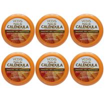 Kit 6 Pasta De Calêndula Para Peles Ressecadas 30G - Vedis