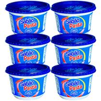 Kit 6 Pasta De Sabão Mecânica Em Geral 900g Kit 6 Pasta De Sabão Mecânica Em Geral 900g