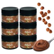 Kit 6 Pasta Saborizante 90g Concentrada Mago Sabor Avelã
