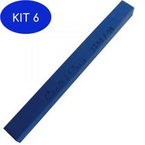 Kit 6 Pastel Seco Carre Conte A Paris 006 King Blue