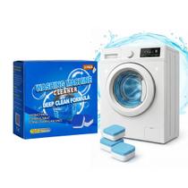 Kit 6 Pastilha Limpa Maquina de Lavar Roupas Rende 3 Meses Esteriliza e Renova Perfuma Kit 6 Pastilha Limpa Maquina de Lavar Roupas Rende 3 Meses Esteriliza e Renova Perfuma