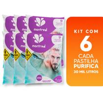 Kit 6 pastilhas Tricloro Montreal Kit 6 pastilhas Tricloro Montreal