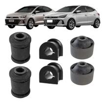Kit 6 Pç Buchas Susp Dianteira Hb20/hb20x/hb20s 2020 A 2025