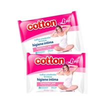 Kit 6 PC Toalhas Umedecidas Higiene Intima Feminina 24 UN