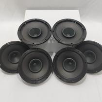 Kit 6 Pçs Alto Falante Bravox Full Range F6 6 30w 8 Ohms Preto