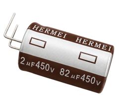 KIT 6 PÇS CAPACITOR ELETROLITICO 82X450V - 82UF X 450V 105º KIT 6 PÇS CAPACITOR ELETROLITICO 82X450V - 82UF X 450V 105º