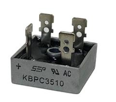 Kit 6 pçs - diodo ponte retificadora kbpc3510 - 35a 1000v