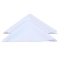 Kit 6 Pçs Guardanapo 6 Lugares Basic 35x35cm Liso Tecido Oxford Branco Kit 6 Pçs Guardanapo 6 Lugares Basic 35x35cm Liso Tecido Oxford Branco