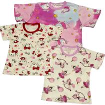 Kit 6 pçs infantis, menina, leve e confortavel Kit 6 pçs infantis, menina, leve e confortavel