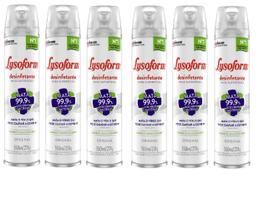 Kit 6 pçs lysoforme 360ml original desinfetante superfícies