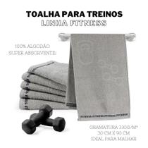 Kit 6 Pçs Toalha de Treino Fitness New