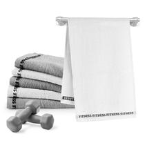 Kit 6 Pçs Toalha de Treino Fitness New