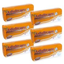 Kit 6 Pct Absorvente Geriátrico Adultcare Premium C20 Unissex