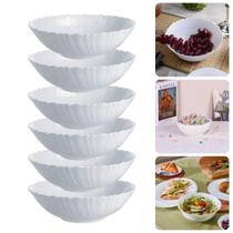 Kit 6 Peças Bowl Opalina Saladeira Tigela Pote Cumbuca 860ml