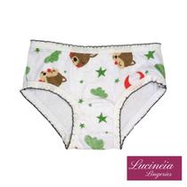 Kit 6 peças - Calcinha Infantil criança menina - 100% Algodão, com Forro, Estampas Variadas tanga sacoleira. Kit 6 peças - Calcinha Infantil criança menina - 100% Algodão, com Forro, Estampas Variadas tanga sacoleira.