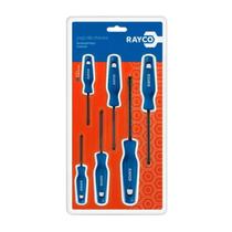Kit 6 peças Chave Fenda E Philips Ponta Magnetizada Conjunto