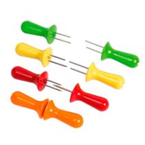 Kit 6 Peças com Suporte para Espiga de Milho em Aço Inox Zyliss