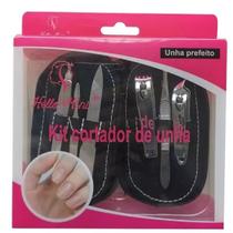 Kit 6 Peças Cortador de Unhas Hello Mini