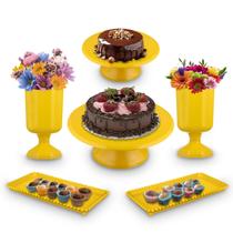 Kit 6 peças decoração festas e eventos linha Premium