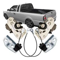 Kit 6 Peças Fechadura Batente Cabo Tampa Caçamba Saveiro G2 G3 G4 Kit 6 Peças Fechadura Batente Cabo Tampa Caçamba Saveiro G2 G3 G4