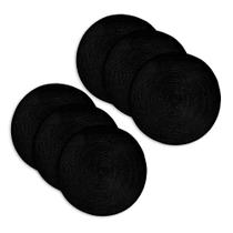 Kit 6 peças Jogo Americano Redondo Suplat Mesa Posta