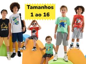 Kit 6 Peças Juvenil Masculino Verão 10 a 16 Kit 6 Peças Juvenil Masculino Verão 10 a 16