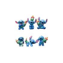 Kit 6 Peças Lilo & Stitch Diversão Magia Aventura Mesa Bolo