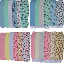 Kit 6 Peças Mijão (calça) Malha 100% Algodão Menino E Menina Kit 6 Peças Mijão (calça) Malha 100% Algodão Menino E Menina