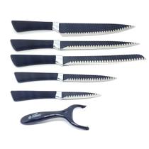 Kit 6 Peças Mundial Shark 7500-6P Antiaderente c/ Descascador Kit 6 Peças Mundial Shark 7500-6P Antiaderente c/ Descascador