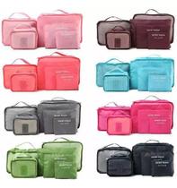 Kit 6 Peças Organizador De Malas Para Viagem Travel -