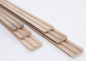 KIT 6 peças ripado de madeira Pinus tratado de encaixar 8,7x290 centímetros (Cobre 1,33 m²)